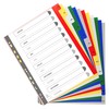 Exacompta - Ref 92E - PP Printed Indices - For