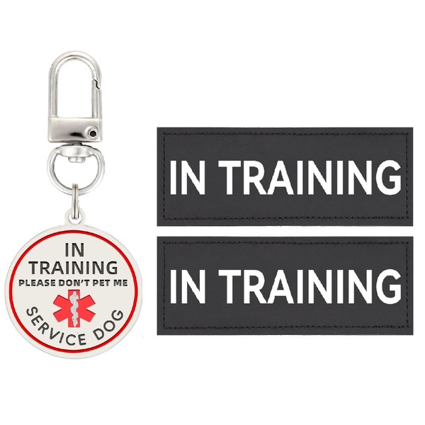 Service Dog in Training Patch 2 Pcs, Servcie Dog ID