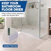 108-Inch Shower Door Bottom Seal Strip - Clear Silicone Replacement