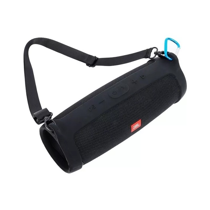 Estuchelandia Funda Skin Silicon Gancho Y Correa Para Bocina Jbl