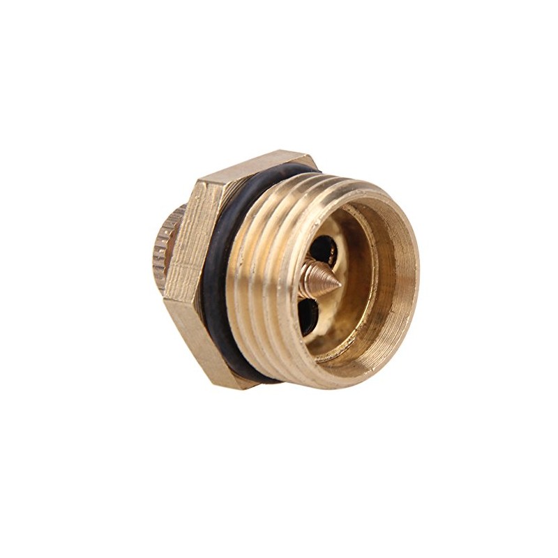 TOOLSTAR Brass Misting Nozzle, 1/2" DN15 Brass Irrigation Sprinkler Centrifugal