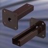 KOTARBAU® Post Support 60 x 40 mm Dowel Plate with