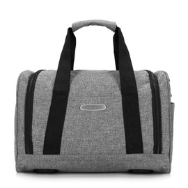 WITTCHEN Office Collection Travel Bag Training Bag Practical and Multifunctional, Gray, Kleine Tasche, Small Bag