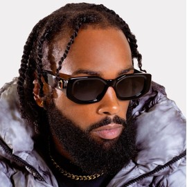 JAMES ORO Black Amour for Men/Women with Polarized Lenses