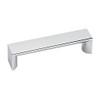 Alno A514-PC Style Cents Modern Pulls, Polished Chrome