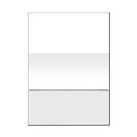 Zapco High-Security Check Paper, Off-White w Complex Background Pattern, 8-1/2" x 11", Microperfed with 1-Up Check, 12 Security Features - PACK OF 250 SHEETS