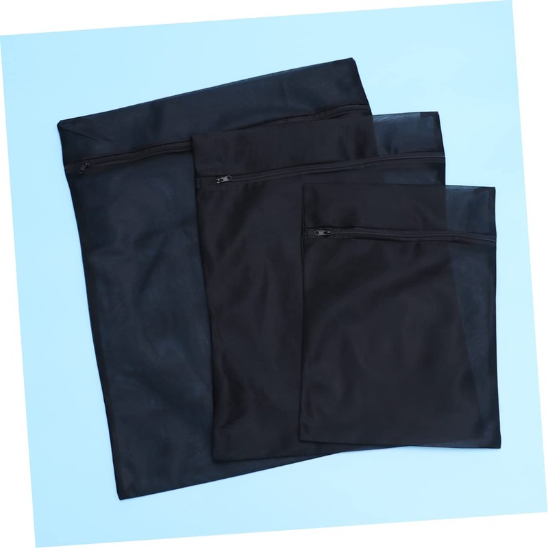 Gatuida 6Pcs Mesh Washing Bags Polyester Laundry Bags for Zipper