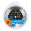 Truper Disco 10'' Sierra Alumin 5/8 80 Dientes Carburo Truper