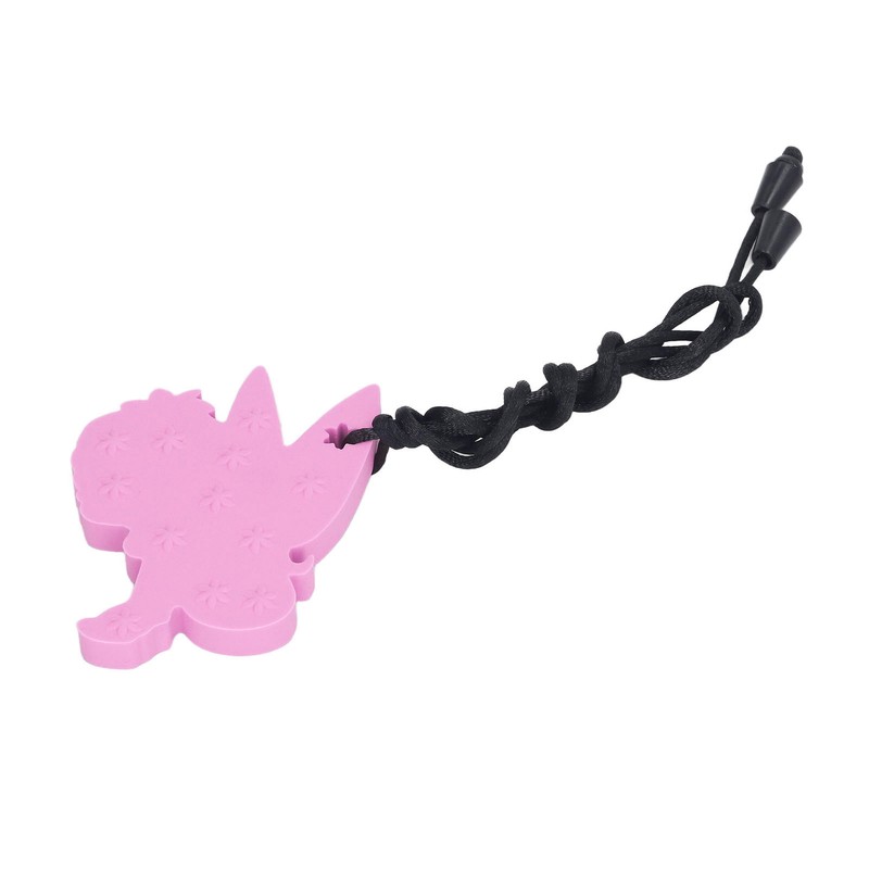 5Pcs Chew Necklace Food Grade Silicone Chewing Pendant for Toddlers