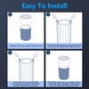 3 Pack Blue Pure 411 Filter Replacement for Blueair Blue