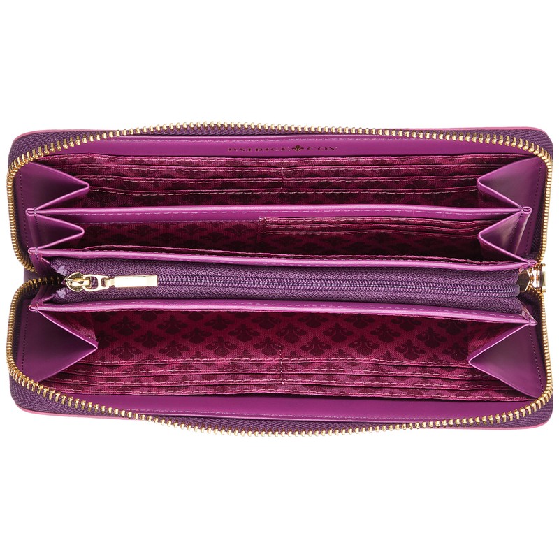 Patrick Cox PXLW8BT1 Long Wallet, Venice, Features Cowhide Italian Leather,