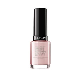 Revlon ColorStay Gel Envy Longwear Nail Polish, with Built-in Base Coat & Glossy Shine Finish, in Nude/Brown, 015 Up In Charms, 0.4 oz