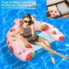 Inflatable Pool Float Chairs -Floating Pool Chair Lounge Floats for