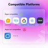 OREiN Matter Smart Light Bulb, Smart Light Bulbs Work with