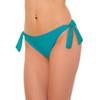 Aquarti Women's Bikini Bottoms Side Tie Hip Briefs in Beautiful