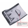 GravurManufakturBerlin Padlock Scout Guild Sign Lily All-time Ready, silver