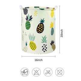 RoyBoder Collapsible Laundry Basket in Bedroom Waterproof Laundry Hamper in Bathroom Large Laundry Bag in College Dormitory Cloakroom Livingroom Nursery Organizer Toy Bin