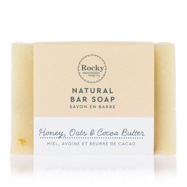 Rocky Mountain Soap Company Honey, Oats & Cocoa Soap, 100g
