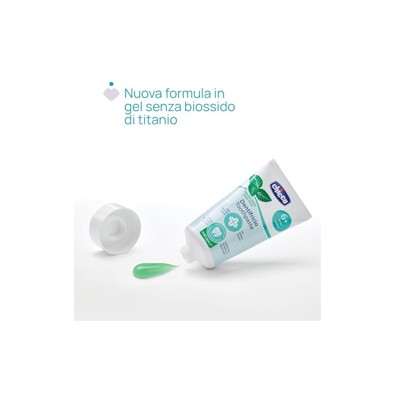 Chicco Pasta de Dientes Sabor Menta Dulce 6 Años en