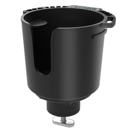 EUPHENG Eupeng Multi-Functional Kayak Cup Holder Track Mount Non-Slip Design Lure Holding Tool Storage 2 Sizes Aventik Boat Cup Holder Kayak Bottle Holder