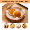 Vlwltl 100Pcs 6" x 6" Unbleached Parchment Paper, Burger Patty