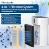 HY4866 Replacement Filter for MORENTO HY4866, YIOU M1 Air Purifier,
