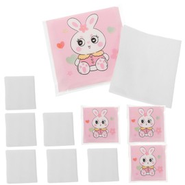 FOMIYES 10bags Skin-friendly Makeup Remover Pads for Women Lightweight Breathable Non-woven Facial Cleaning Pads for Travel Daily Use Total