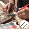 Emperoch Carpenter Pencil Set,2Pcs Mechanical Carpenter Pencils with Sharpener and