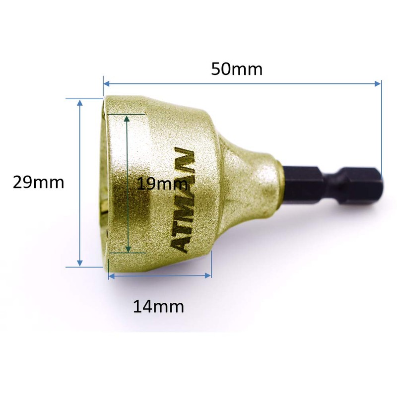 Chamfer Man AT0319T PLUS Chamfering Tool Removal Barrier Tool Drill