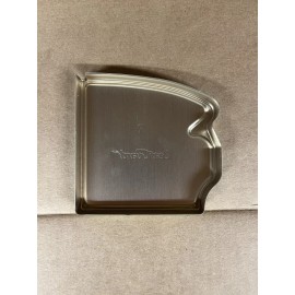 LEAFGUARD Cream LEAF GUARD Aluminum SEAMLESS Gutter RIGHT End Cap 08507N BS7