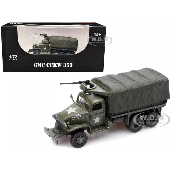 Legion GMC CCKW 353 TRUCK W/MOUNTED GUN US ARMY WWII