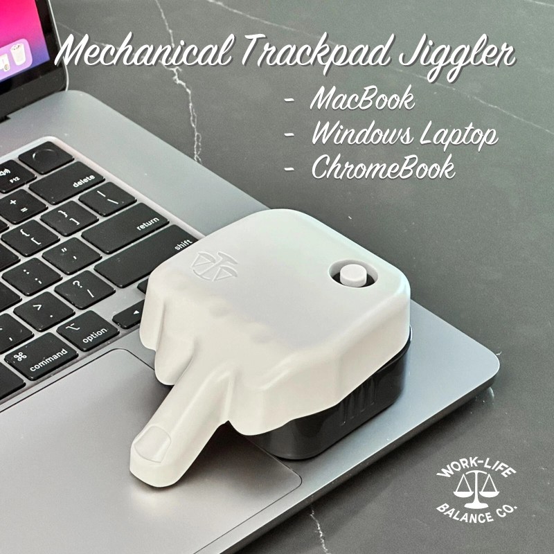 Work-Life Balance Corporation Laptop Touchpad Mouse Jiggler - Doesn't Require