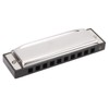 G Key Harmonica 10 Hole 20 Tone Mouth Organ Rust