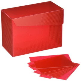 Hobby Base CAC-CSD24 CAC Deck Case, Large, Hard L, Red