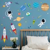 Decalmile - Calcomanías de pared para el espacio exterior, planetas