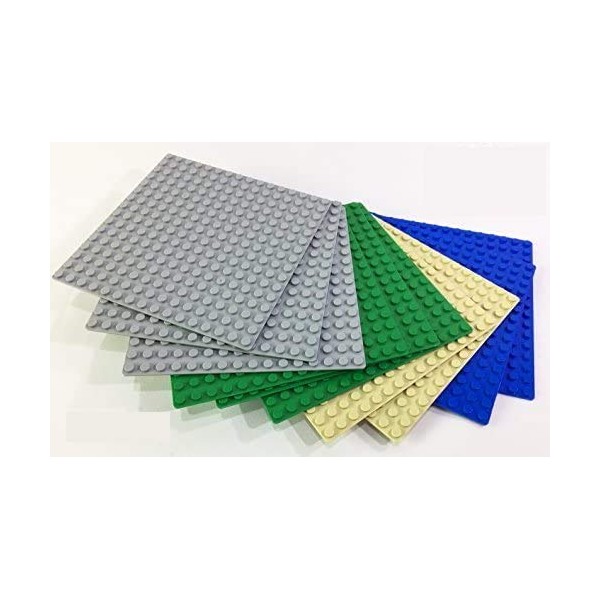 Brick Loot Toy Brick Compatible 5 X 5 in. Baseplates