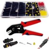 Twippo 20 Kits 2 Pin Connector Automotive Electrical Connectors Quick