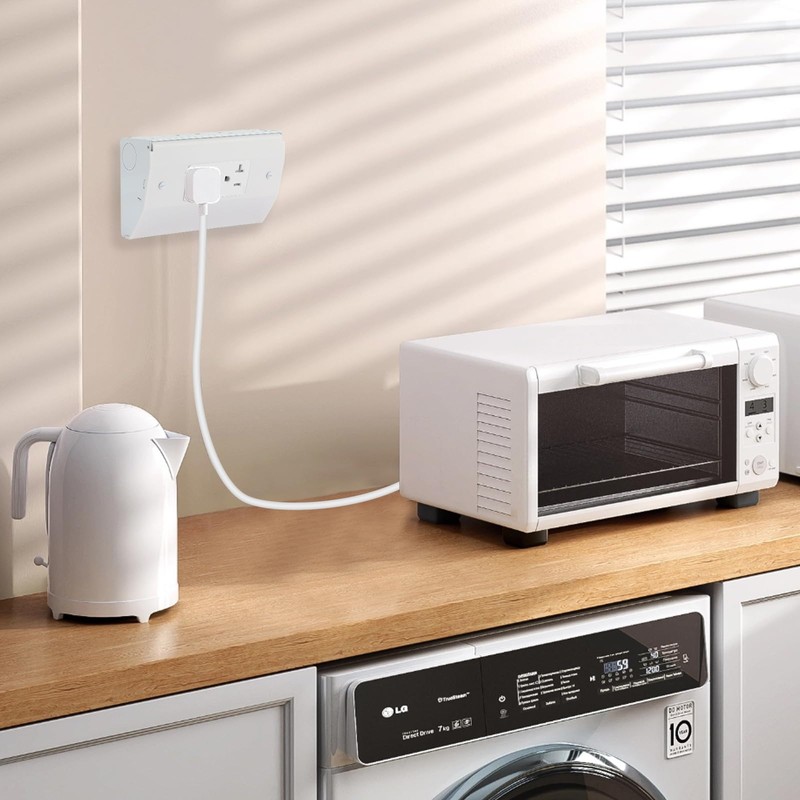 Compact Under Cabinet Distribution Box with Ground Fault Protection,Durable Stainless