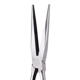 SPEEDWOX 11 Inches Long Reach Needle Nose Pliers Long Nose Pliers Straight Serrated Jaws