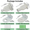 AcbbMNS 38mm Roller Blind Fittings Replacement Repair Kit, 2Pcs Roller