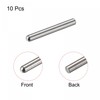 TOP-VIGOR 10Pcs 5mm x 40mm Dowel Pins, 304 Stainless Steel
