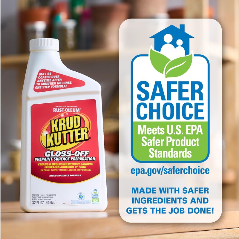 Krud Kutter GO326 Gloss Off Prepaint Surface Preparation Cleaner, 32