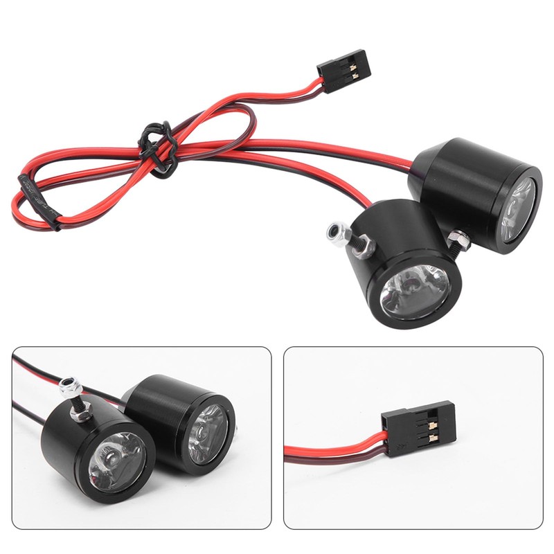 Chazcool RC Car Headlight, RC Spotlights, RC Led Light Kit