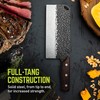 TRUE PrimalForge Cleaver Knife | Cutting Meat, Chopping Fruits &