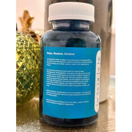 Brain Food ashwagandha by mohxin tradings, Mixed Berry Flavoured 60 Gummies