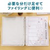 Clear Pockets [100 Sheets] Pocket File Replaceable (B5 [100 Sheets])