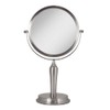 Zadro Anaheim Espejo de maquillaje redondo de 8.75 pulgadas sin