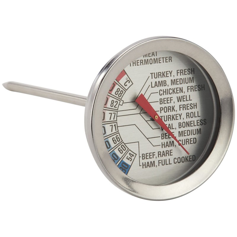 Judge TC64 Stainless Steel Meat Thermometer Probe, Centigrade 54° to