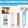 High Pressure Shower Head with Handheld, with Pause Switch 4