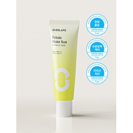 Overlaps [Set of 2] Actoin Moist Moisture Glowing Sun Cream SPF50+ PA++++ / [2개세트]엑토인 모이스트 수분결광 선크림 SPF50+ PA++++